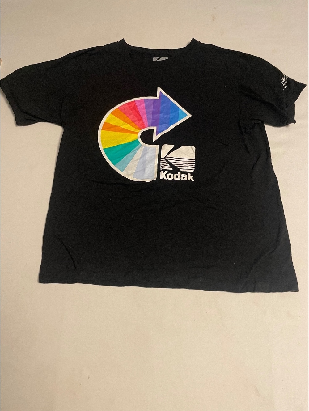 Kodak Black T-Shirt with Colorful Logo Graphic